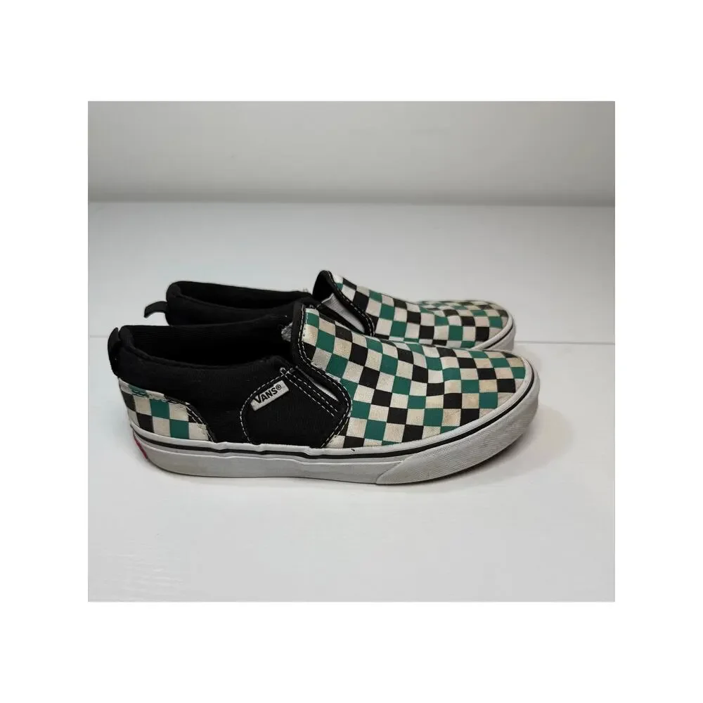 Vans slip checkerboard